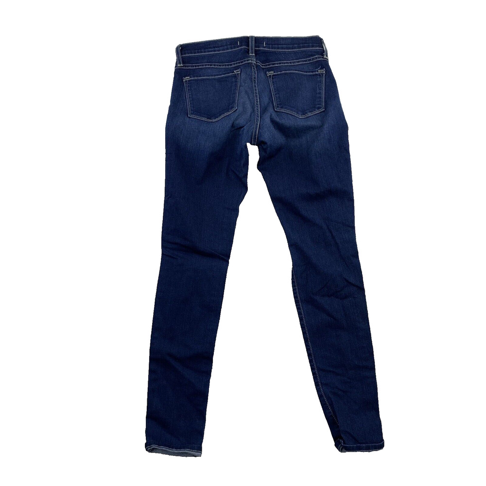 Flying Monkey Women Jeans Size 27 Blue Skinny Dark Wash Stretch 30" Inseam 55-12